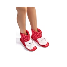 Twigy Bunny Kadın Ev Botu Kırmızı 36/41 CC0040 Kırmızı