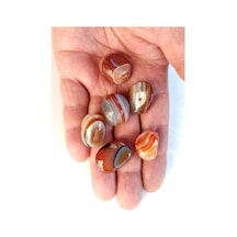 Çizgili Akik 50 Gram Tamburlu Parçalar 446