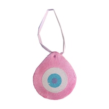Nazar Boncuğu Köpükten 14X15Cm Pembe Pakette 1 Adet