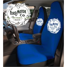 Ford Oto Koltuk Kılıfı Uyumlu %100 Penye Focus Ön Arka Penye Kılıf Çok Renkli