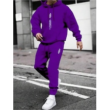 Altamira Erkek Dikey Baskılı Oversize Eşofman Takımı 001