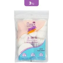 Lux 3'ü 1 Arada Makyaj Temizleme Pamuğu 3'lü