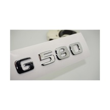 G580 Bagaj Krom Abs Yazı Logo Benz İle Uyumlu