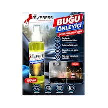 Oto Cam Buğu Önleyici Sprey Kask Cam Plastik Gözlük Buğu Önleyici Gözlük Camı Buğu Giderici 150 Ml