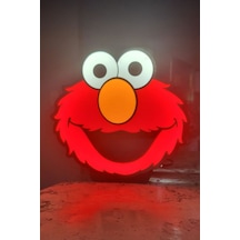 Elmo Tasarımlı Gece Lambası Çok Renkli