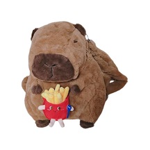 Suntek Doğum Günü Hediyesi Kız Erkek Peluş Kapibara Sırt Stil A