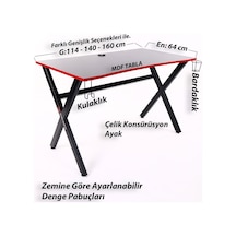 Xprime Noxus Oyuncu Masası 140 CM Xprime Noxus Oyuncu Masası 140 CM