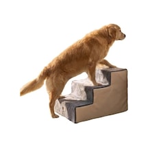 Ortopedik Merdiven 40x51x50 Cm Kedi Ve Köpekler İçin Bej Renkli