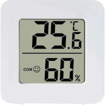 45mm Mini Nem Sıcaklık Ölçer Hava Durumu Isı Gösterge Dijital Ekran Termometre Ev Oda Ofis Kuluçka