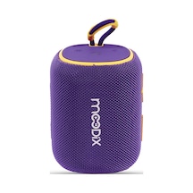 Moodix Kı23ksv6 Bluetooth Hoparlör Mor 10w Ipx6 Suya Dayanıklı