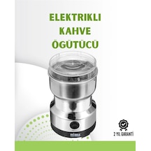 Bay Kahve Ve Baharat Değirmeni Kompakt, Hafif, Hızlı Öğütme, Şeffaf Kapaklı, Kolay Kullanım Najmaddin Diğer