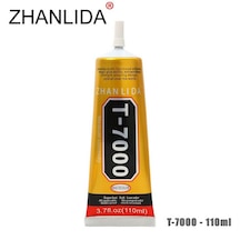 Mobilelektronik T7000 Ekran Cam Lens Kasa Kapak Çerçeve Yapıştırıcı 110 Ml Siyah