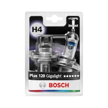 Gigalight H4 Plus + 120 Fazla Işık Far Ampul 2 Adet