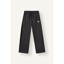 Defacto Barrel Fit Etiket Detaylı Kalın Sweatshirt Kumaşı Eşofman Altı Erkek Çocuk I6081a826wnar202 Antrasit-ar202