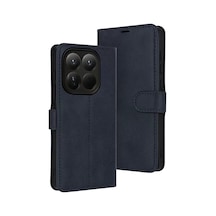 Newface Xiaomi Mi 15t Trend S Plus Kapaklı Kılıf - Lacivert