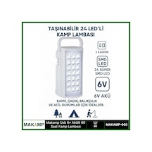 Usv 6v Akülü 80 Saat Kamp Lambası Işıldak Diğer