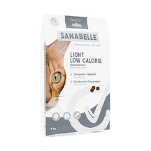 Sanabelle Light Düşük Kalorili Fazla Kilolu Kediler İçin Kuru Kedi Maması 8 Kg