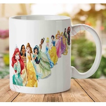 Disney-princesses-png-clipart İki Tarafı Baskılı Kupa Bardak.jpg