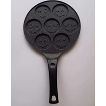 Taşhan İst-580 Alüminyum Döküm Granit Pankek Tavası-28 Cm Siyah