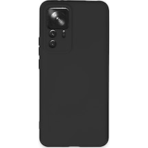 Mi 12t Pro Kılıf Nano İçi Kadife Silikon - Siyah Bzsxx00 1