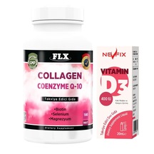 Collagen Coenzyme Biotin Selenium 180  Tablet Nevfix D3