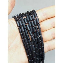 Oniks Taşı Kapsül Kesim 4.5x10mm Mat Dizi 52950 Çok REnkli