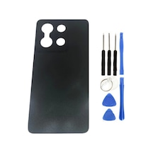 Vivo Y36 Uyumlu Arka Pil Kapağı Siyah + Tamir Seti Çok Renkli