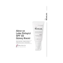 The NewLab Akne Ve Leke Önleyici Güneş Kremi (50 Spf)