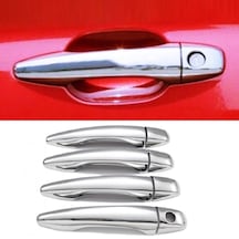 Citroen C4 2010-2019 Arası Krom Kapı Kolu 4 Kapı Pçelik