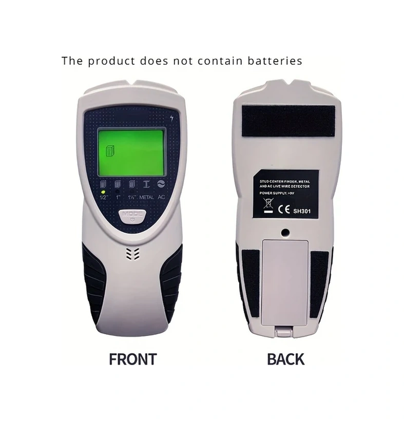 Willowhaven Sh301 Duvar Dedektörü Kablolama Çivi Bulucu Siyah Gümüş