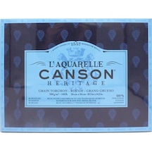Canson Laquarelle Heritage Sulu Boya Blok 300G 12 Yp Rough 26X36