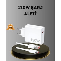 Turbo 120w Hızlı Şarj Cihazı - Kısa Devre Ve Akım Koruma Özellikli Renkli
