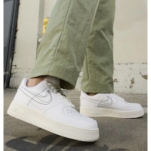 Nike Air Force 1 '07 Unisex Sneaker Ayakkabı Beyaz Beyaz