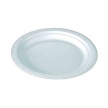 Yuvarlak Köpük Tabak Orta Boy 33/B 100 Adet