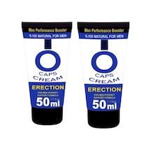 O Caps Cream Natural Booster Erkeklere Özel Krem 50 Ml X 2 Adet