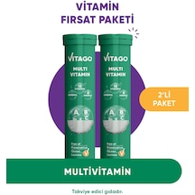 Vitago Multivitamin 20 Efervesan Tablet