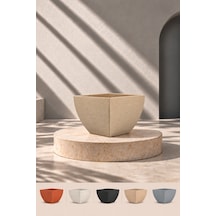 Bostann Dekoratif Saksı - Lumen 140 - 125l - Bej