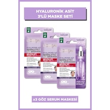 L'Oréal Paris Revitalift Filler Serinletici Göz Serum Maskesi 3'lü Set