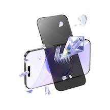 İphone 17 Air Bilvis 5in1 5d Magic Hayalet Cam Ekran Koruyucu - Siyah