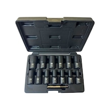 Nt Tools Ntzsetbs12 1/2 Altı Köşe Yalama Somun Sökme Seti 14 Parça