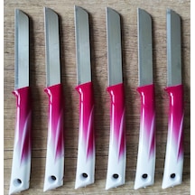 Solingen Marka Meyve Bıçağı 6'lı Set-1 - Pembe