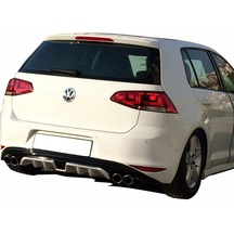 Volkswagen Golf 7 Custom Difüzör Plastik