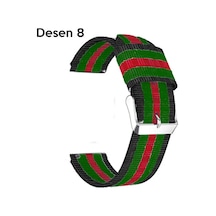 22mm Gear S3 Watch 4 -gt2 Gt2e 46mm Kayış Kordon Nylon Watch 3 45mm- 5775