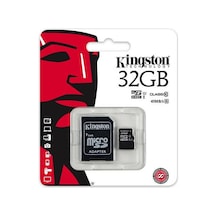 Kingston Micro Sd 32Gb Hafıza Kartı Sdc10G2 Class 10 45Mb/S
