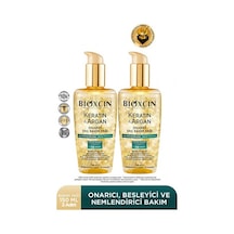 Bioxcin Keratin & Argan Onarıcı Saç Bakım Yağı 2 x 150 ML