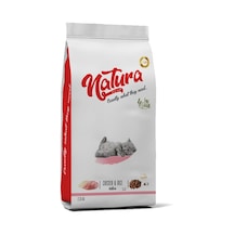 Natura Kitten Tavuklu ve Pirinçli Düşük Tahıllı Yavru Kedi Maması 2250 G