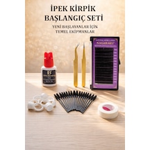 İpek Kirpik Seti 6 Parça