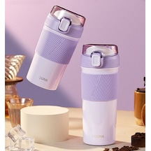 Dinosaurs Paslanmaz Çelik Kahve Kupa Termos Araba Kupa Bardak Güzel Hediye-351 Altın