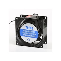 Tidar 80X80X38 Mm Kare Fan 220 V Ac