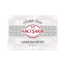 Hacı Şakir Hamam Keyfi Saf Sabun 200 Gr X 4 Adet Acı Badem